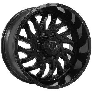 TIS Wheels – 544GB – Black – 20″x10″ -25mm – All weather Wheels – 544GB2108725
